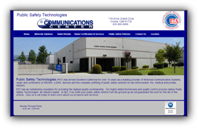 Websites for Commercial Vehicle Outfitting ~ Public Safety Technologies