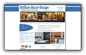 Websites for Home Decor with bi lingual functionality English | Chinese